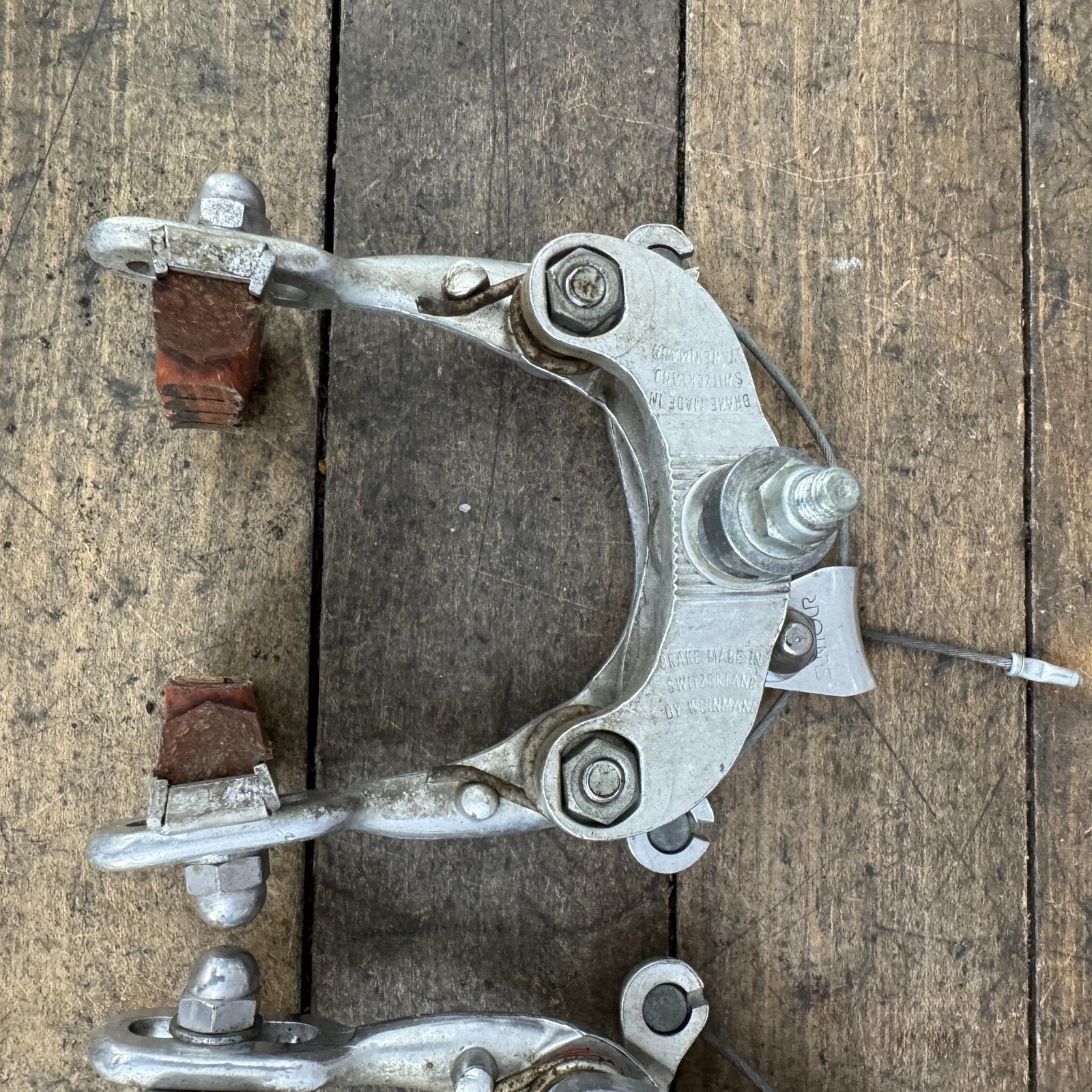 Vintage Weinmann Vainqueur 999 Brakes Set F/R Center Pull Road Bike Switzerland