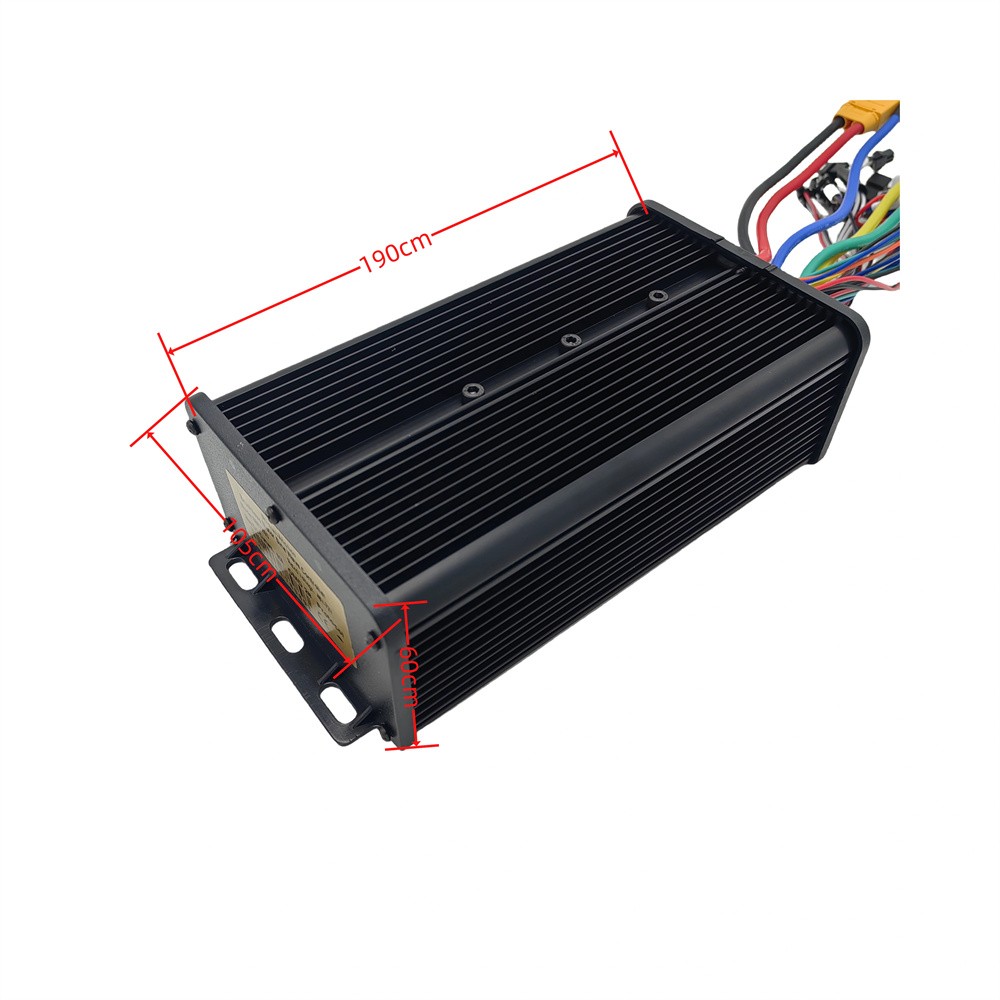 Ebike 48V 60V 72V 3000W 60A 3-Mode Sine Wave Controller with LCD Display