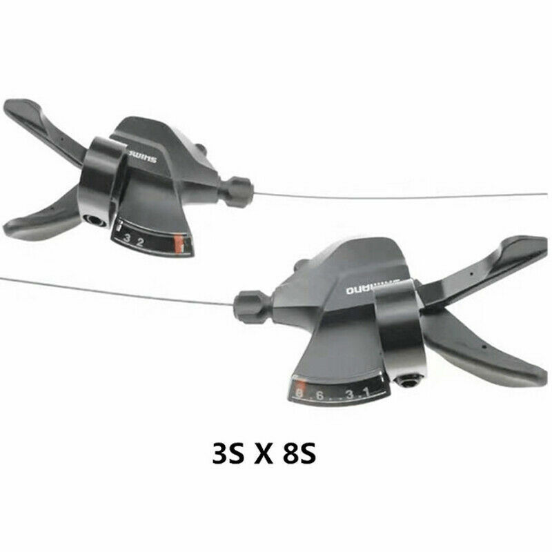 Shimano Altus SL-M315 2/3/7/8 Speed Shifter Trigger Set Rapidfire Update of M310