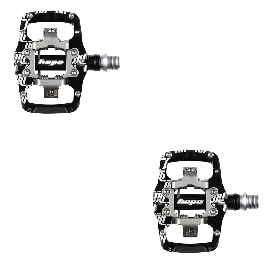 Hope TC Union Dual-Sided Clipless Platform Pedals | Chromoly Axle, CNC