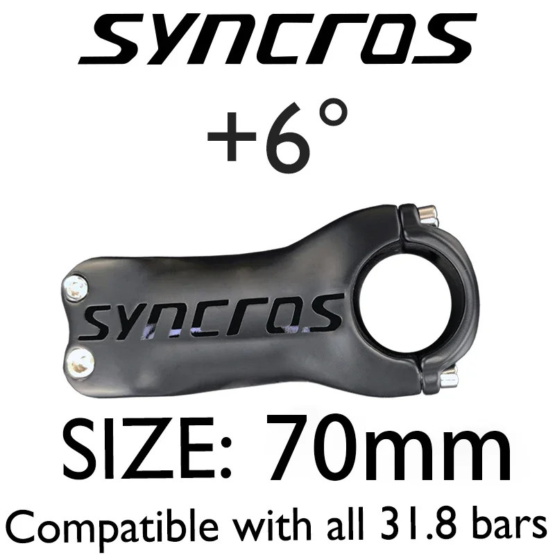 MTB Bicycle Carbon Stem – 6/-17 Degree Angle 60-120mm Length Road Bike Stem