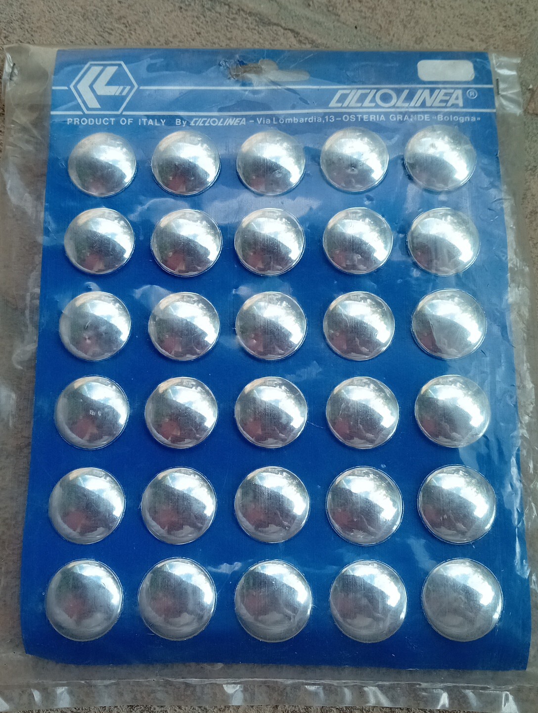 Cyclolinea Chrome Handlebar Caps 15 Pairs Colnago Bianchi Cinelli De Rosa Nib N