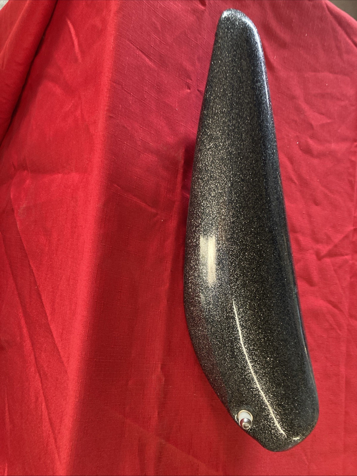 ORIGINAL! 17″ LONG 20″ LOWRIDER BANANA BICYCLE SEAT SPARKLE IN BLACK