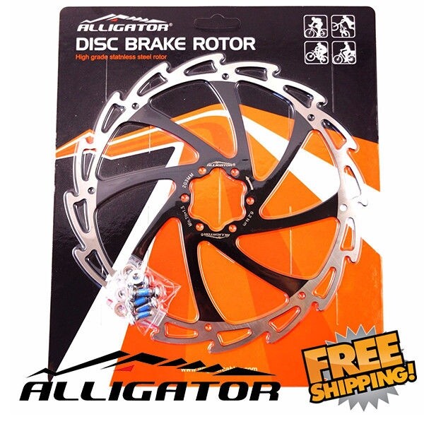 Alligator WIND CUTTER Disc brake rotor -140/160/180/203mm – Black