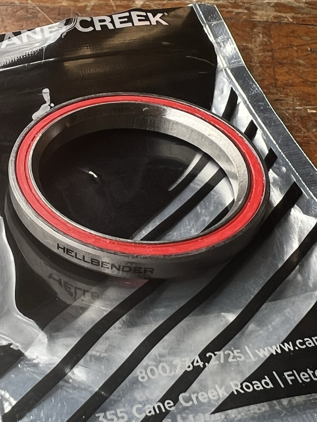 Cane Creek HELLBENDER HD 52mm Sealed Cartridge Headset Bearing 1.5″ stainless