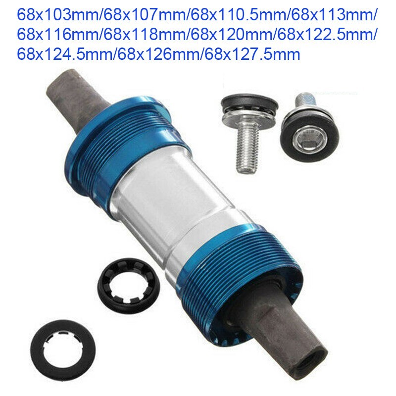 Lightweight Aluminum Bike Bottom Bracket with Sealed Bearings Cartridge