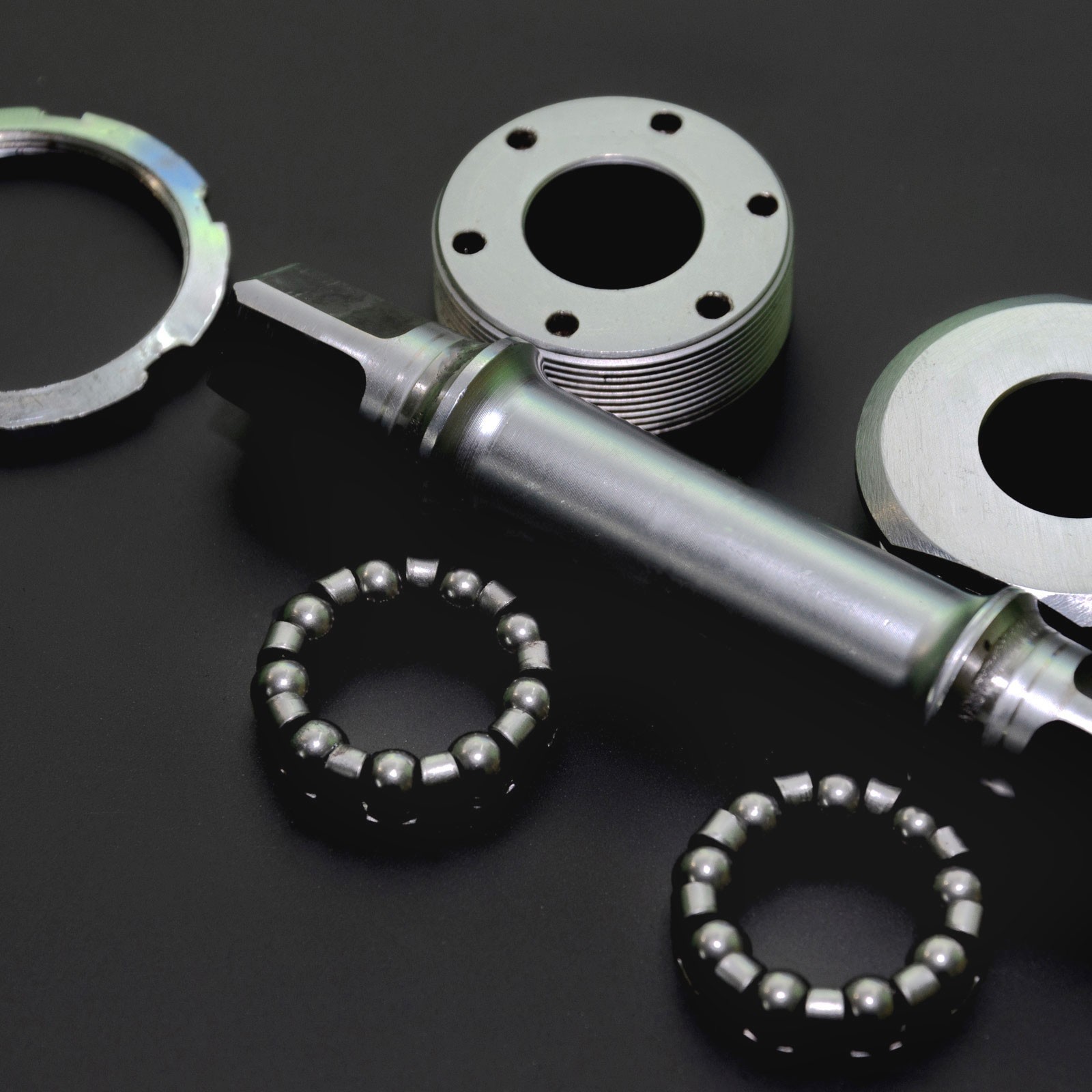 Bicycle Crank Ball Bearing 1/4″(6mm)x 9 Balls, 6pcs Replacement Ball Bearing