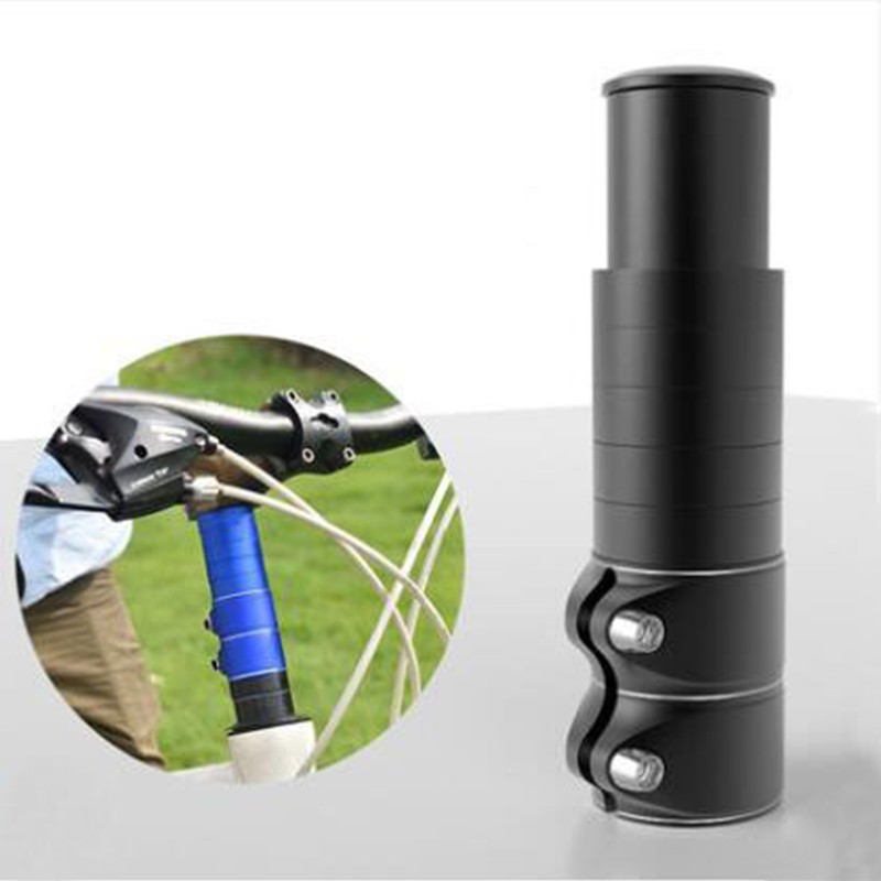MTB Fork Stem Extender Aluminum Handlebar Riser HeadUp Adapter for Mountain Bike