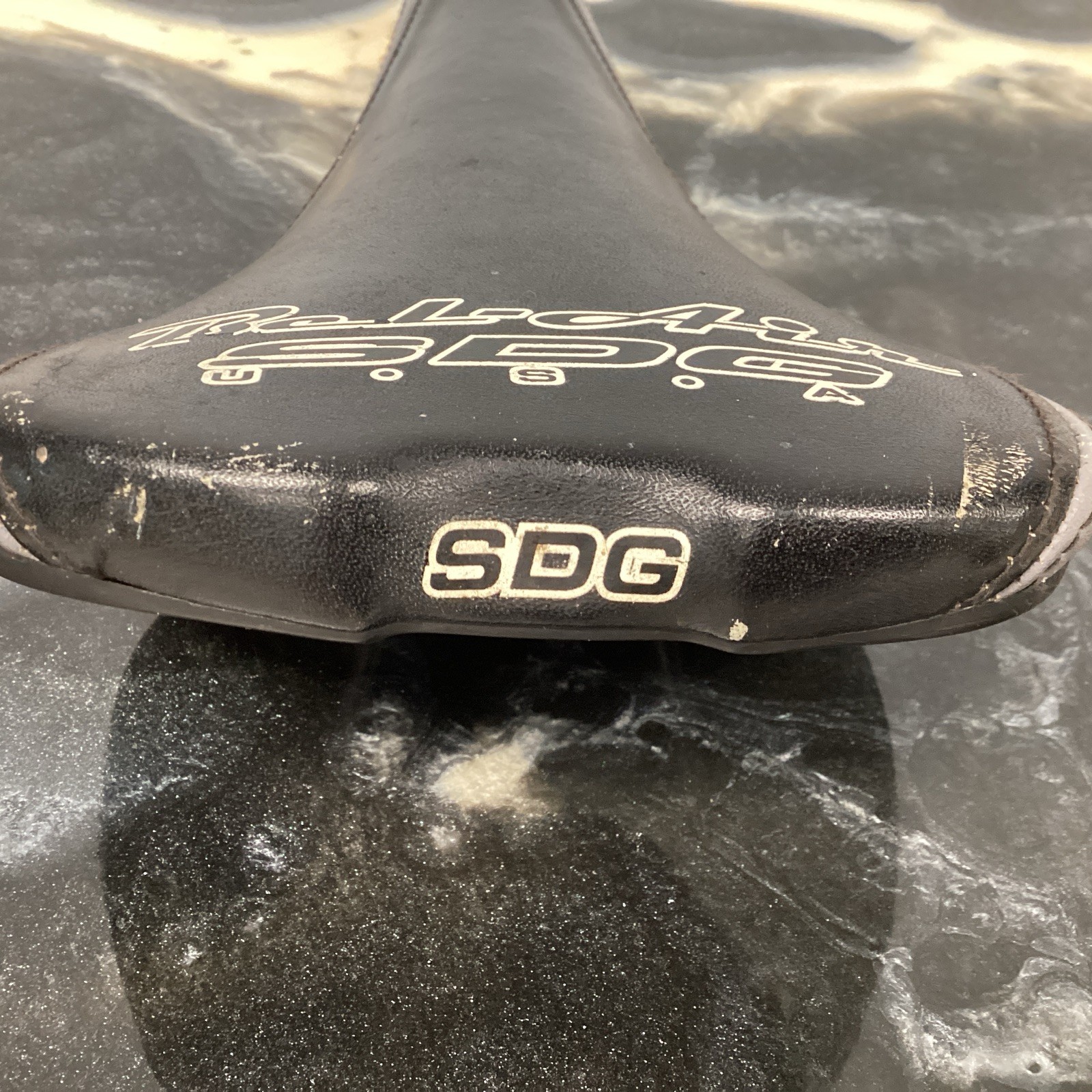 SDG Bel-Air Bicycle Saddle Seat Black Grey 130mm 260mm 280g 90’s MTB