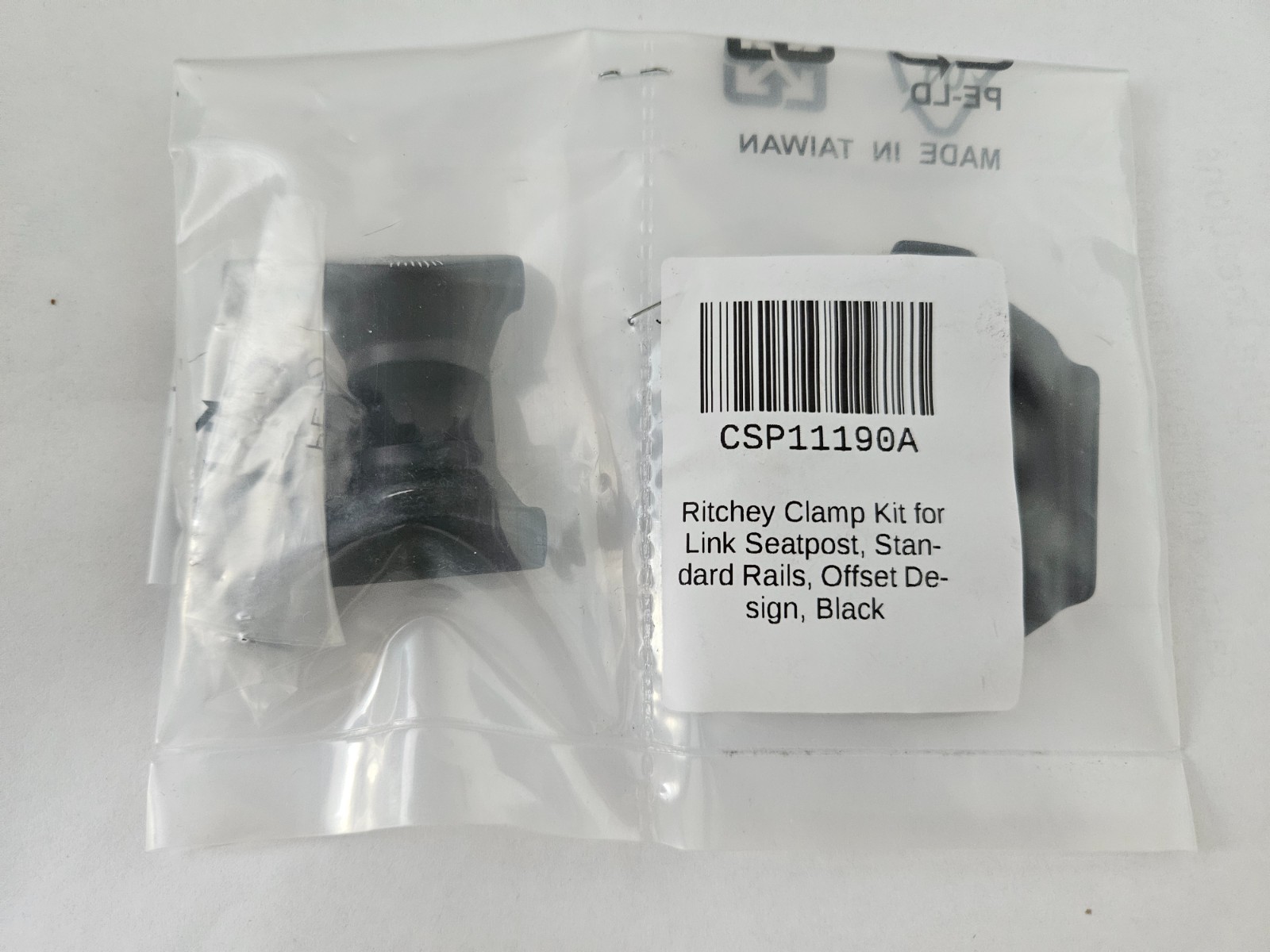 New Ritchey Link Seatpost Clamp Kit for Standard Rails Offset Design Black