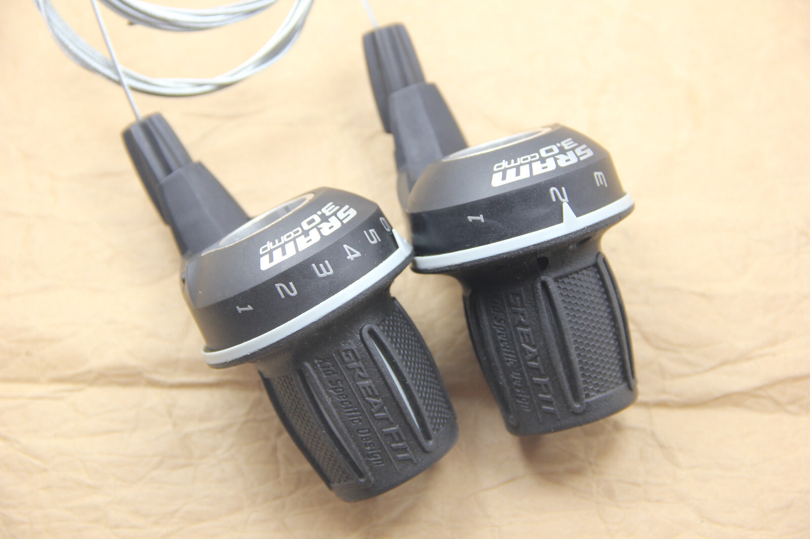 SRAM 3.0 Comp 3X6 Speed Shifter Twist Grip Gear Shifter Great Fit