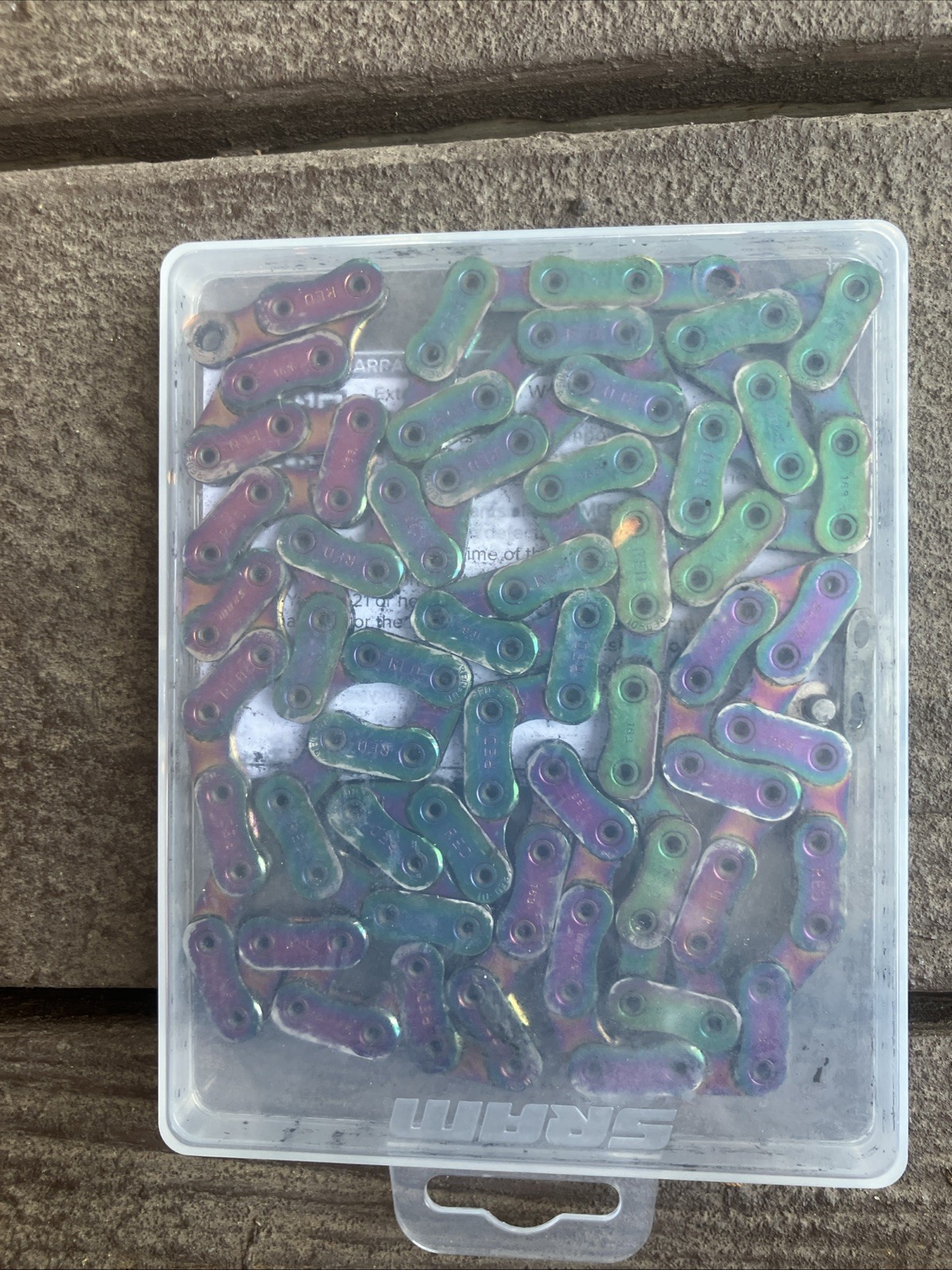 SRAM. RED FLATTOP RAINBOW CHAIN. 12 Speed. Set For 33 Tooth Casette