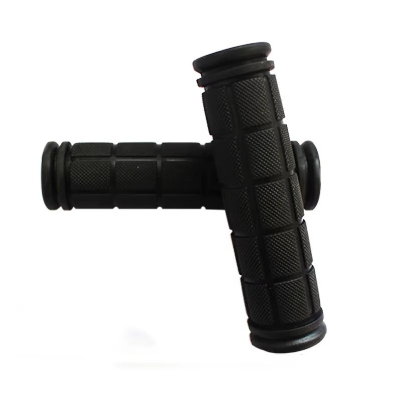 1Pair Black Bike Handlebar Grips Anti Skid Rubber Covers BMX MTB Cycling Gear