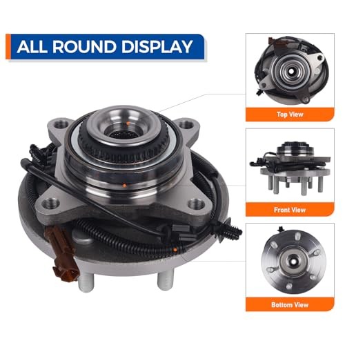 515195 Front 4WD Wheel Bearing Hub Assembly Fit for 2015 2016 2017 Ford F-150