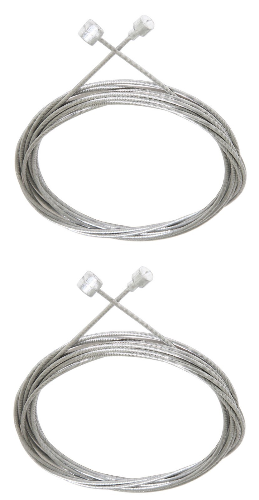 2 ALTALINE 95″ LONG BICYCLE BRAKE INNER WIRE SILVER FOR FRONT/REAR SOLD BY PAIR.