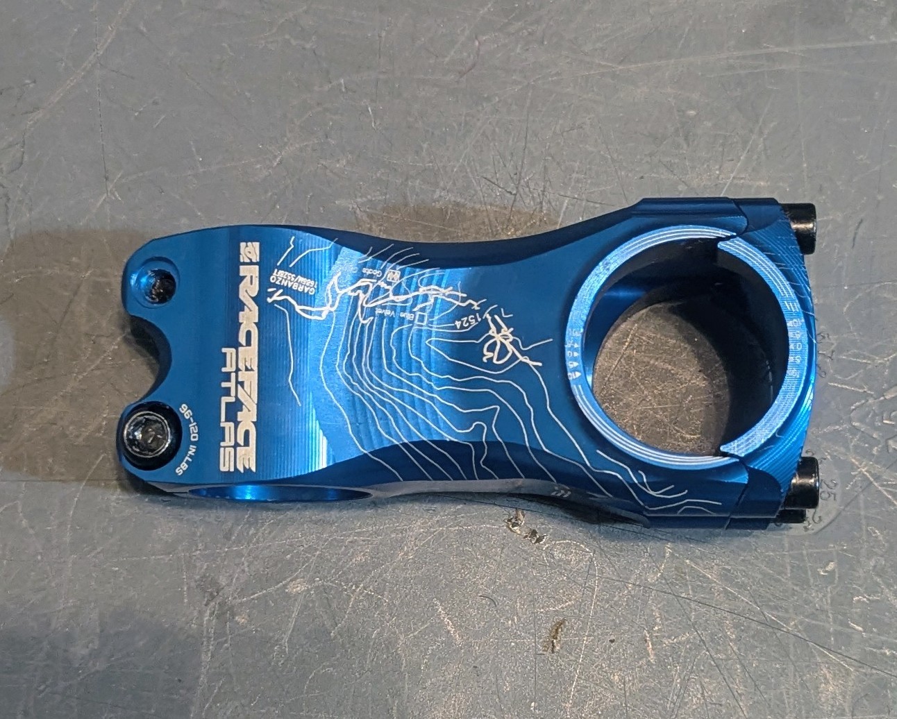 Race Face Atlas Stem Blue 65mm