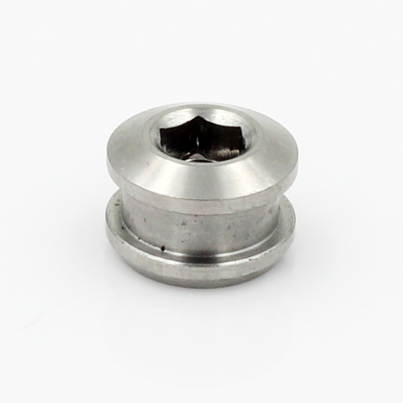 New Titanium Crankset Chainring Bolts M8 Nuts 3.5mm for Fixed Gear Track 5pairs