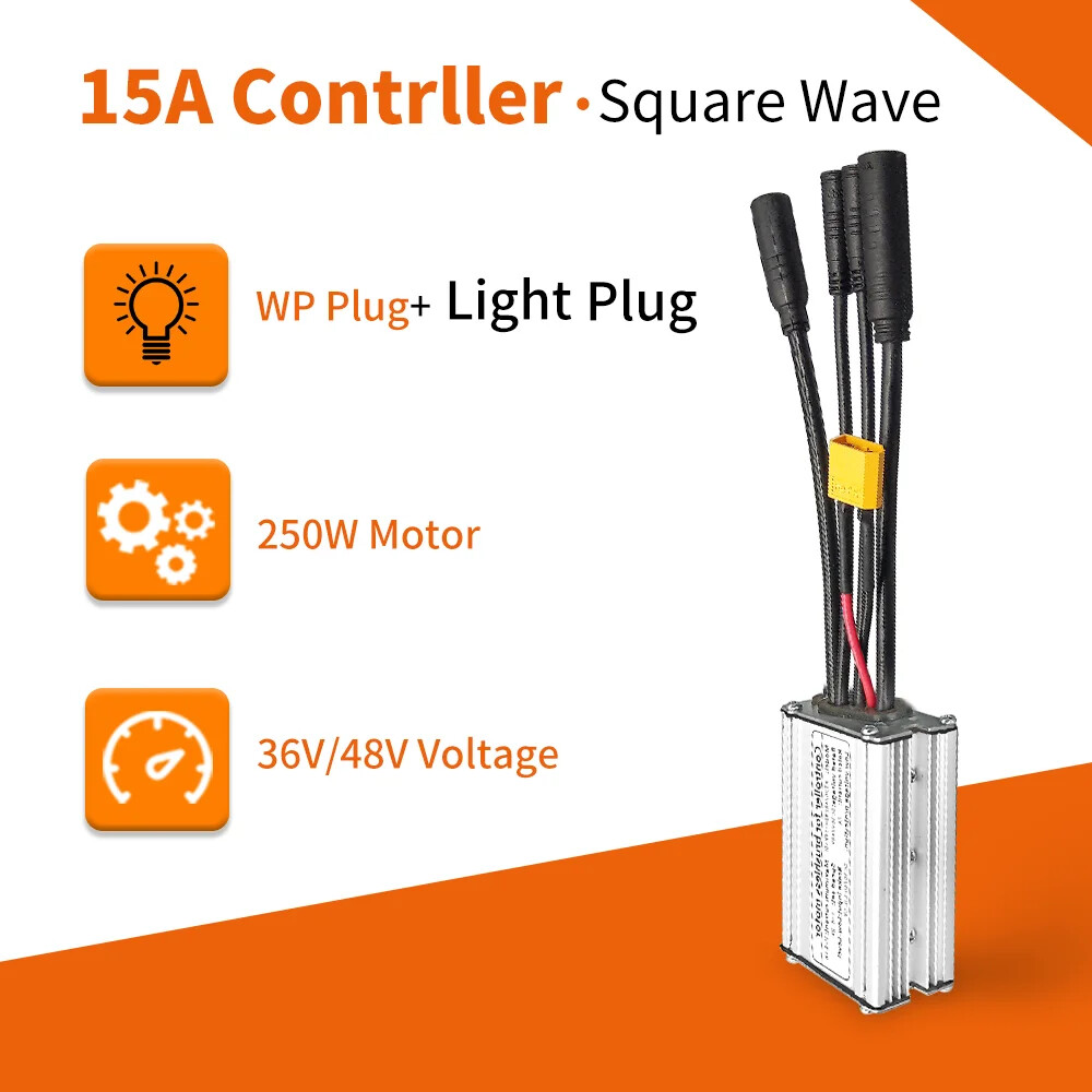 36V 48V 250W 350W 500W 1000W Mountain Ebike Brushless KT Controller Waterproof