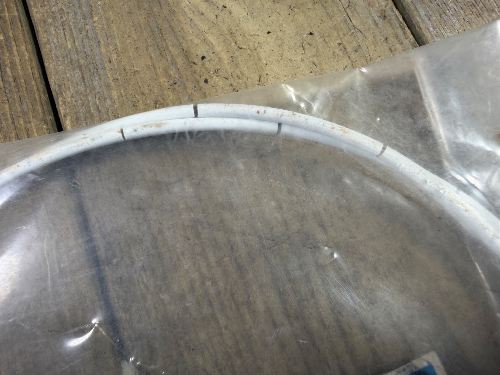 Vintage Shimano Positron Cable CRACK Housing Solid Wire Japan 1550 mm Positronic