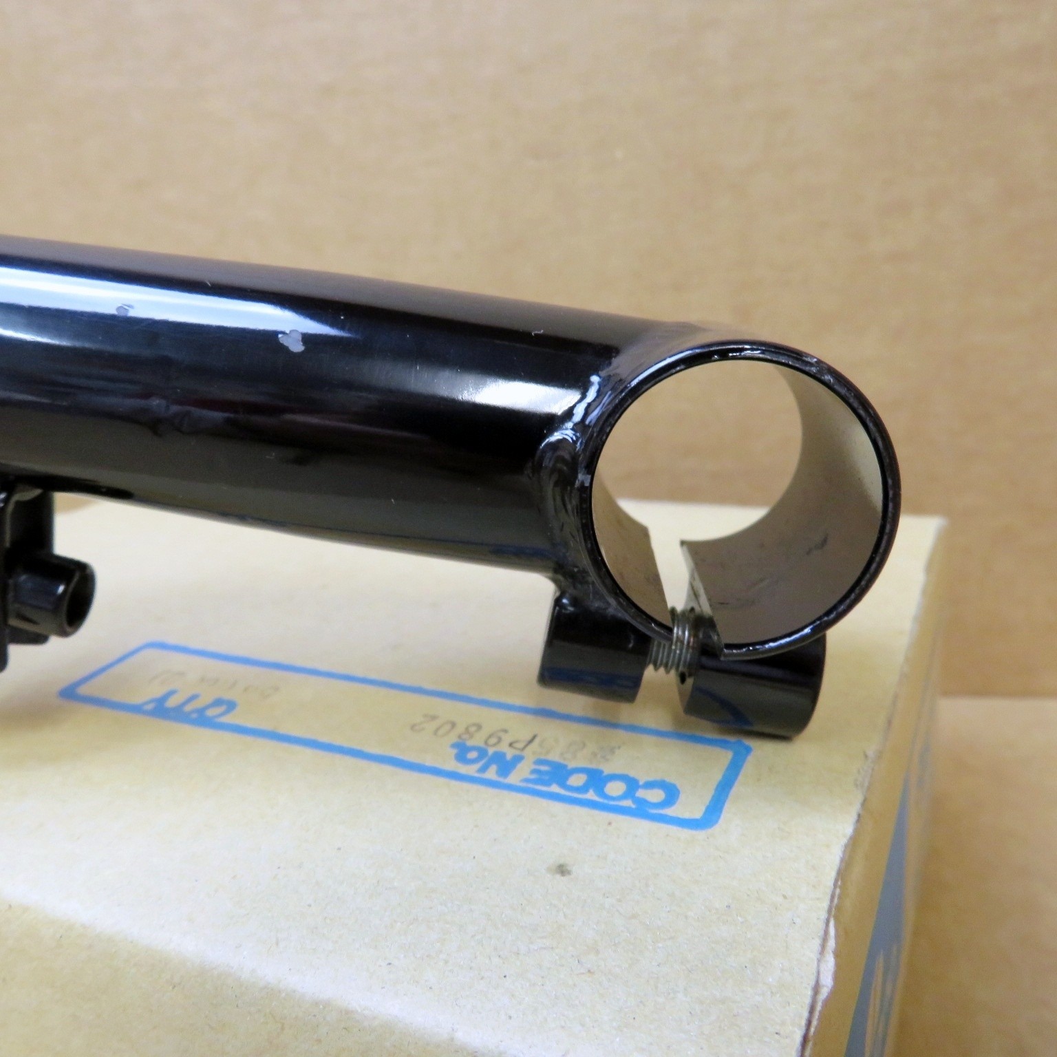 New-Old-Stock 3T Roller Guide Stem…Chromoly Steel Tubing w/Black Enamel Finish