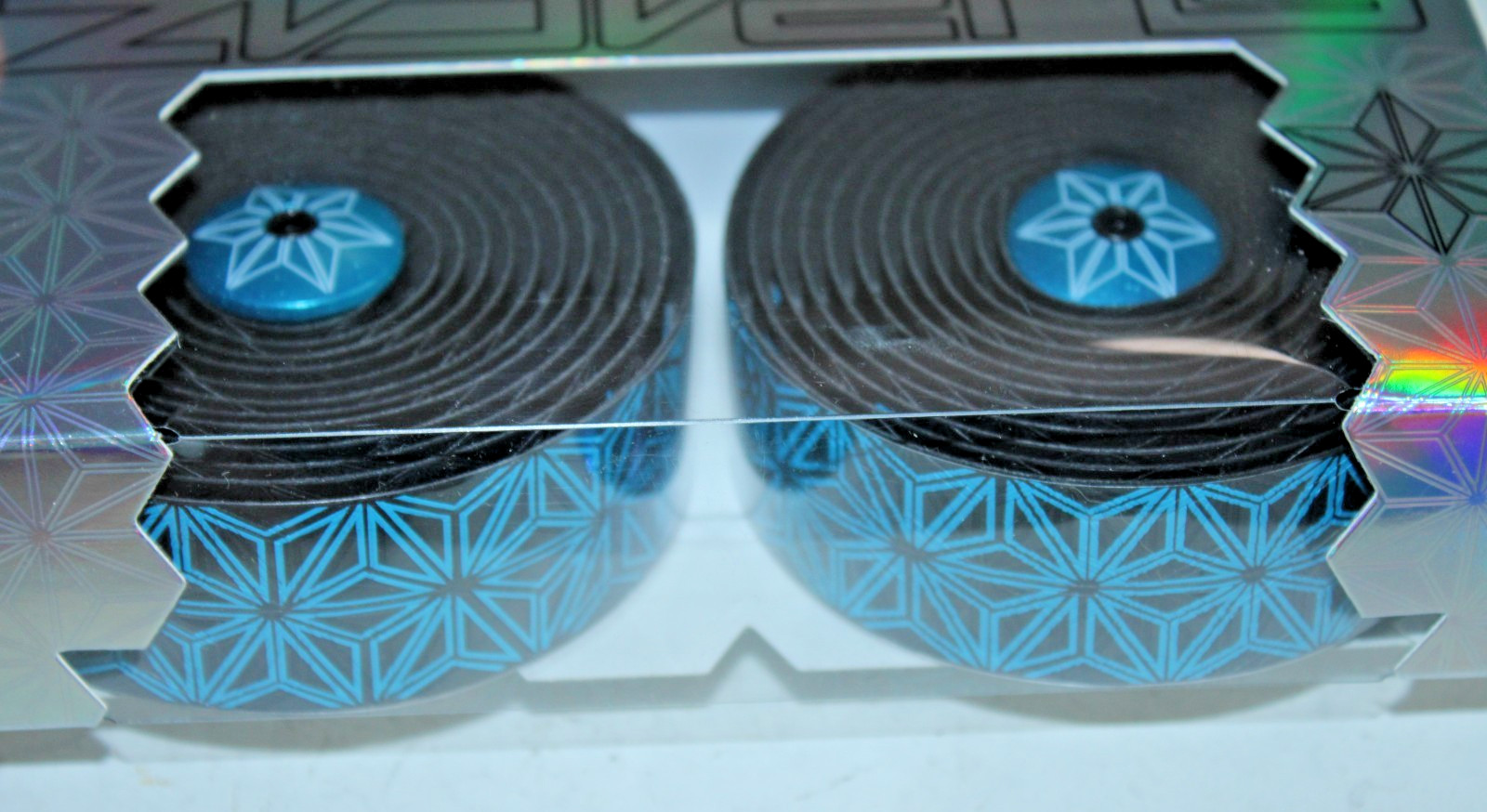 Supacaz Super Sticky Kush Handlebar Bar Tape Bike Wrap Bar End Plugs Star Fade ~