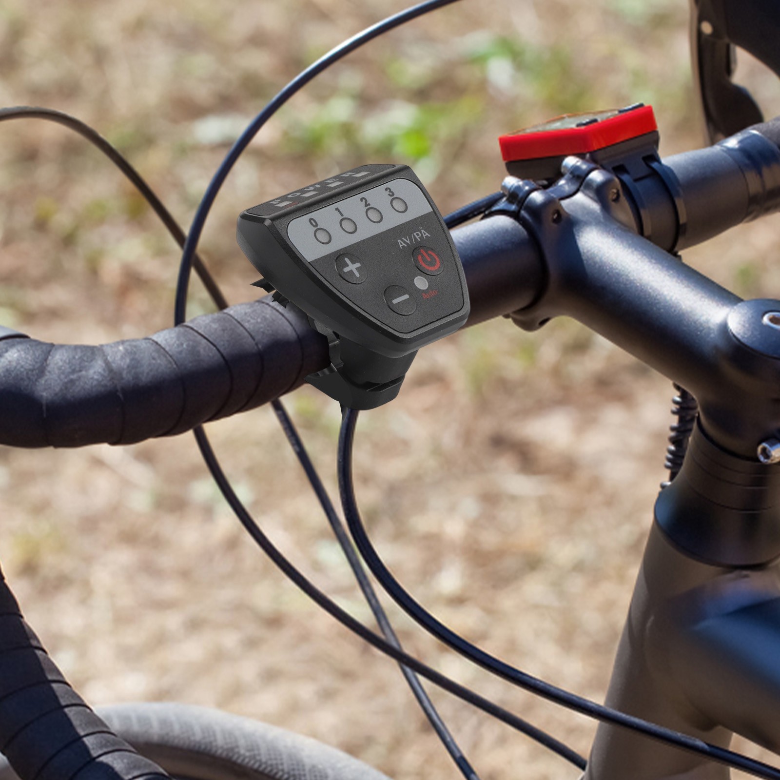 LED Display Meter with + Button Light Control for 36V 48V Ebikes and Scooters