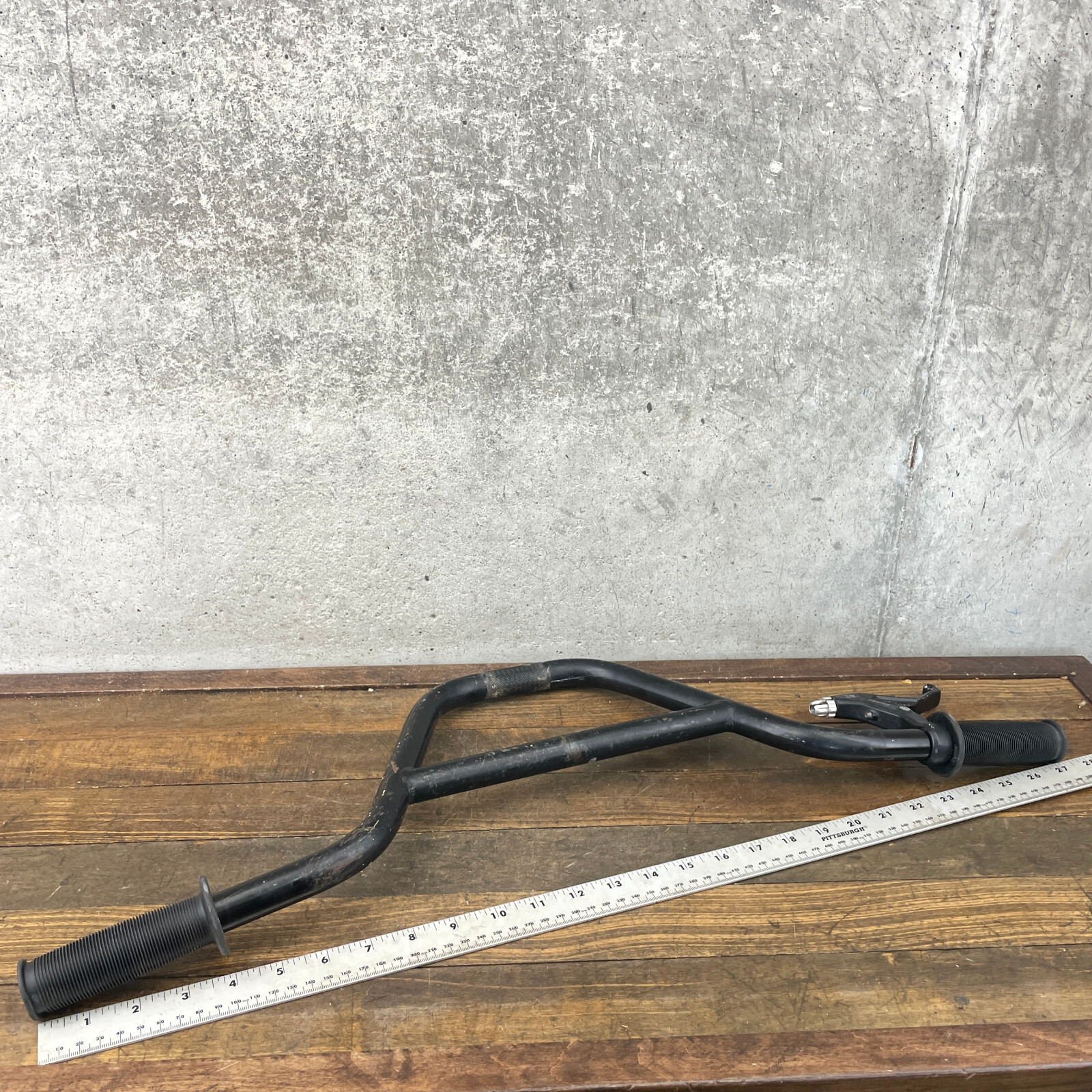 Dyno Handlebars Old School BMX Bars Black OG GT VFR Flat Oval Race 27 Grips