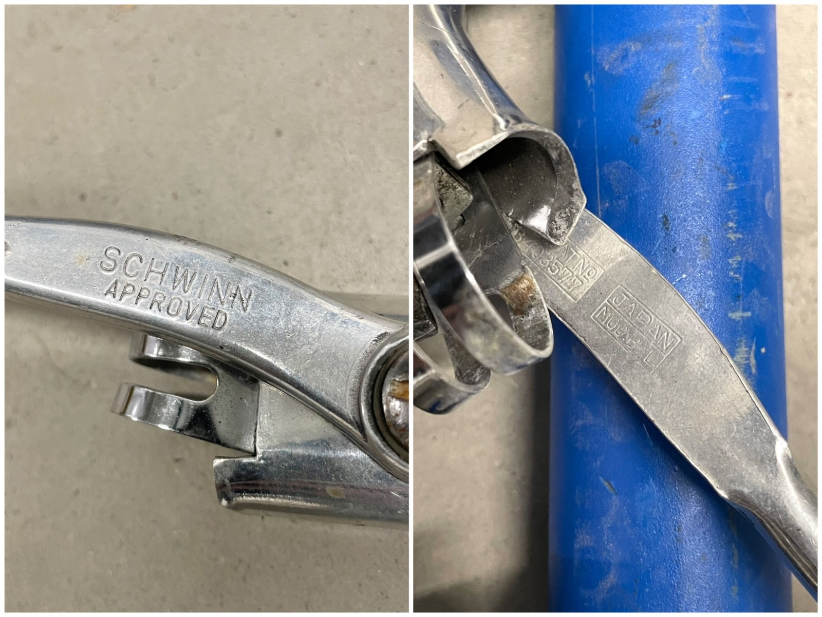 Vintage Dia Compe Road Brake Set – Schwinn Approved -Drop Centerpull – Japan 70s