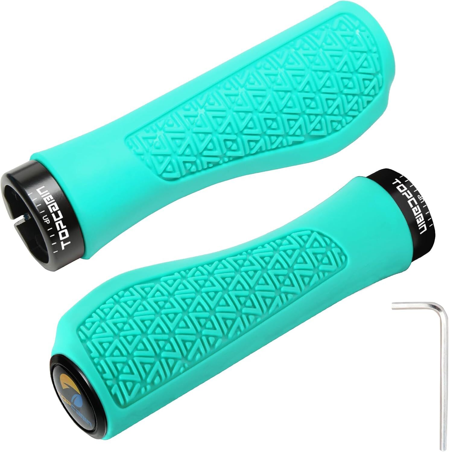 Aluminum Lock-on Ergonomic Bicycles Handlebar Grips for Mountain MTB BMX Bicycle