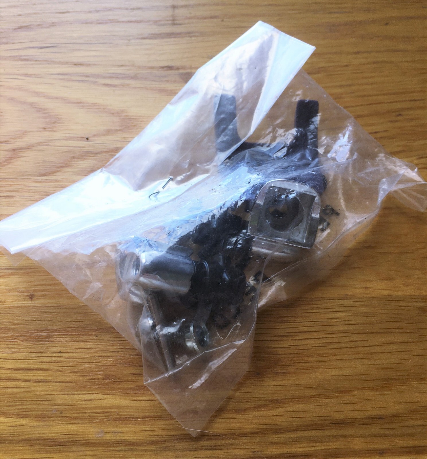 Shimano Alloy Downtube Cable Housing Stops New NOS Concave Mount Black Knobbly