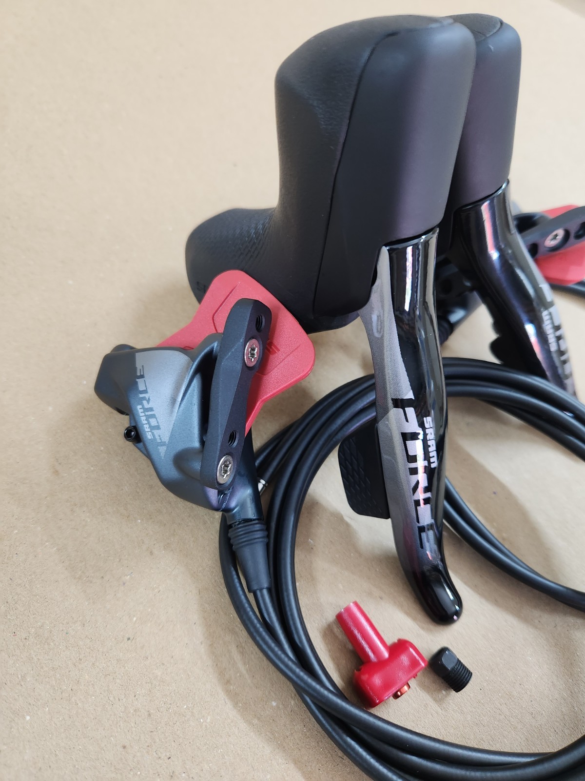 SRAM Force eTap AXS 12 Speed HRD Disc Shifters/Brake Set Front & Rear 12 Speed