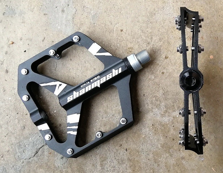 CNC Aluminum Road MTB Folding Bike Cycling Bicycle Pedal Flat Pedals Bearings