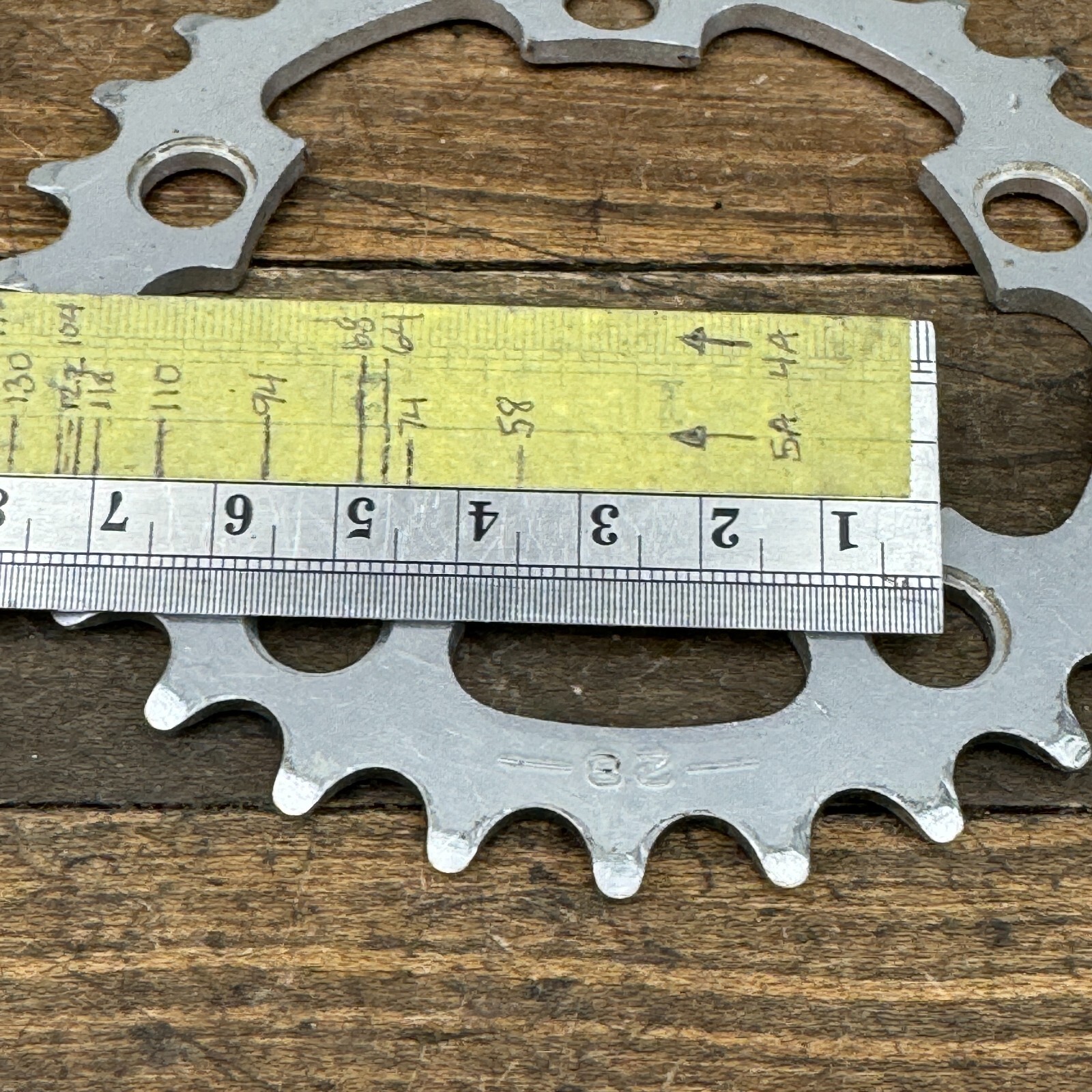Vintage Edco Mavic 90 BCD Chainring 28t 28 Tooth 52.9 MTB Triple Granny Sprocket