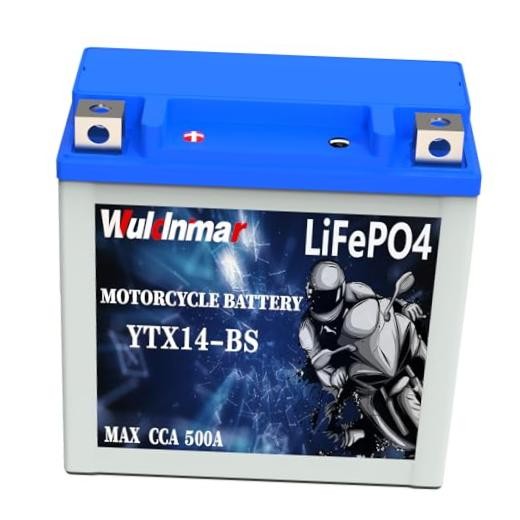 YTX14 BS ATV Lithium Powersport Battery 12.8V 9Ah Motorcycle Battery with