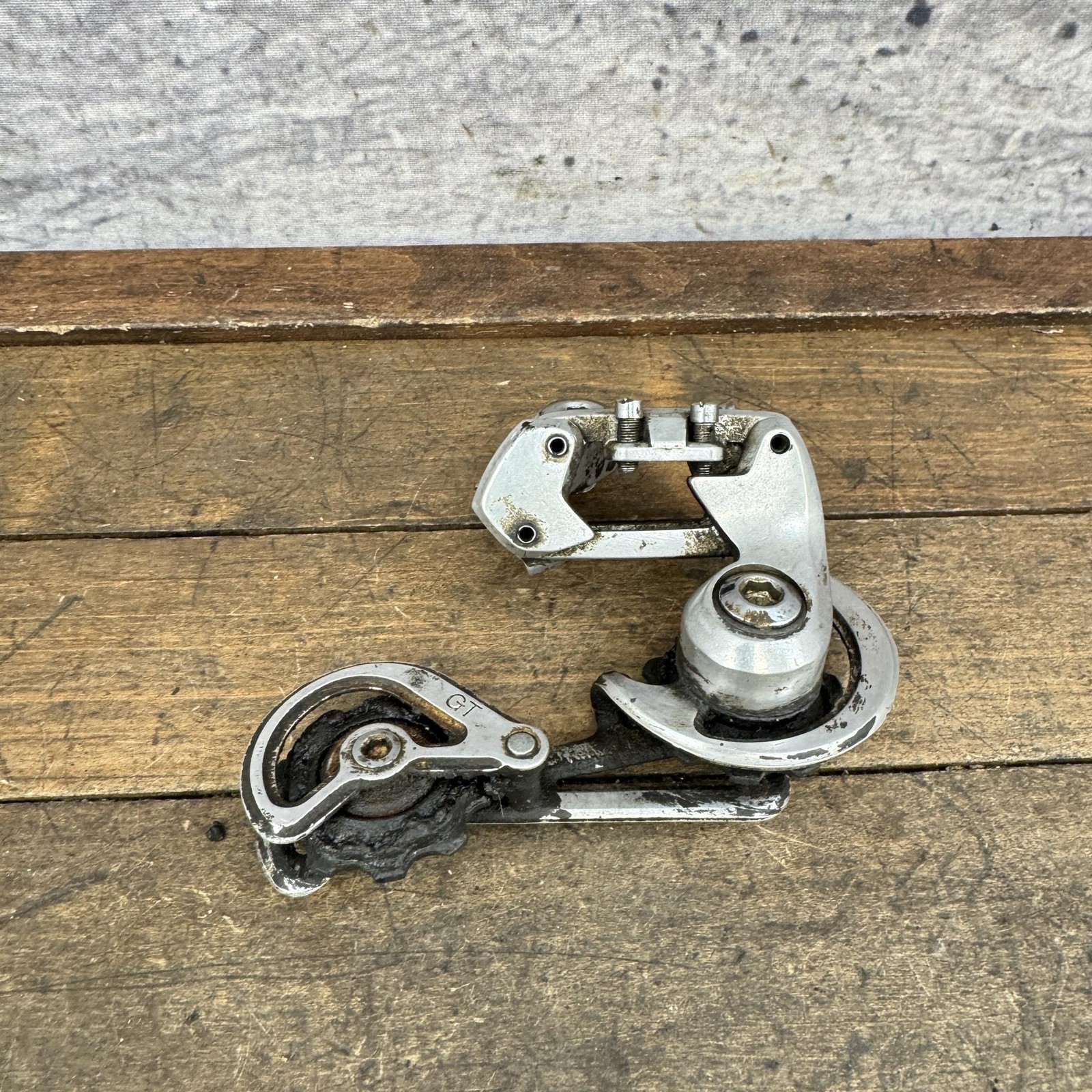 Vintage SunTour Cyclone M-II GT Rear Derailleur Long Cage Bolt-On M2 80s Japan