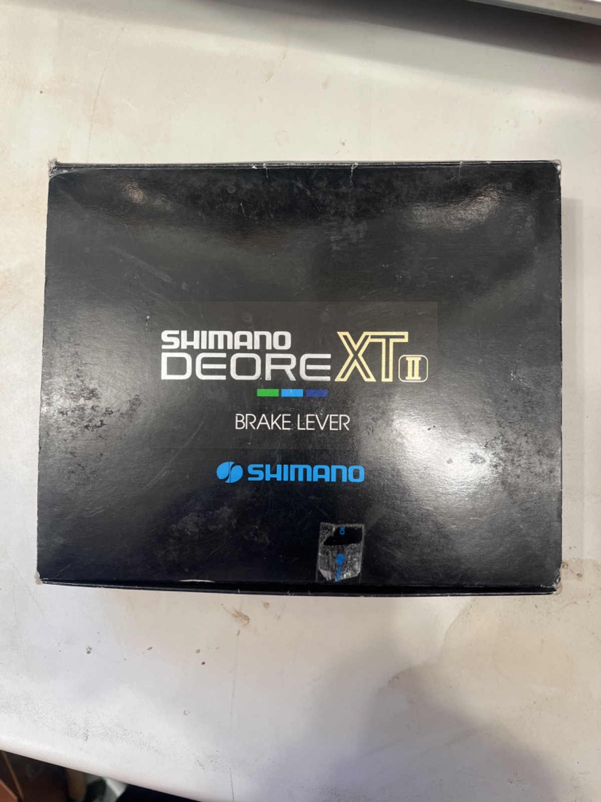NOS NIB Vintage Shimano Deore XT II 4-Finger Brake Levers BL-M732 – MINT In Box