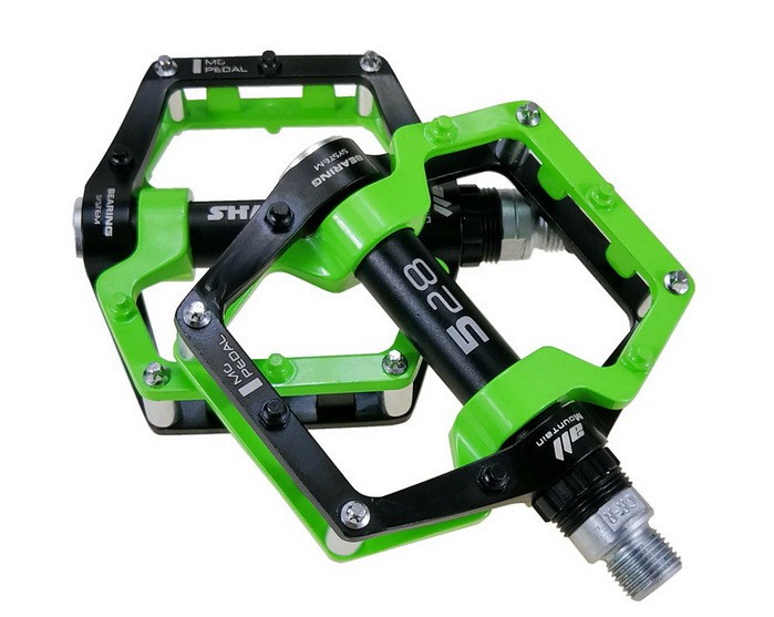Magnesium Road MTB Mountain Bike XC Bicycle Pedal Bearing Flat platform Pedals
