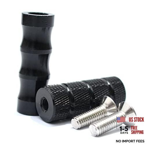 CNC Motorcycle Knurled Shifter Peg Anti-Skid Gear Shift Brake Lever Foot Pegs