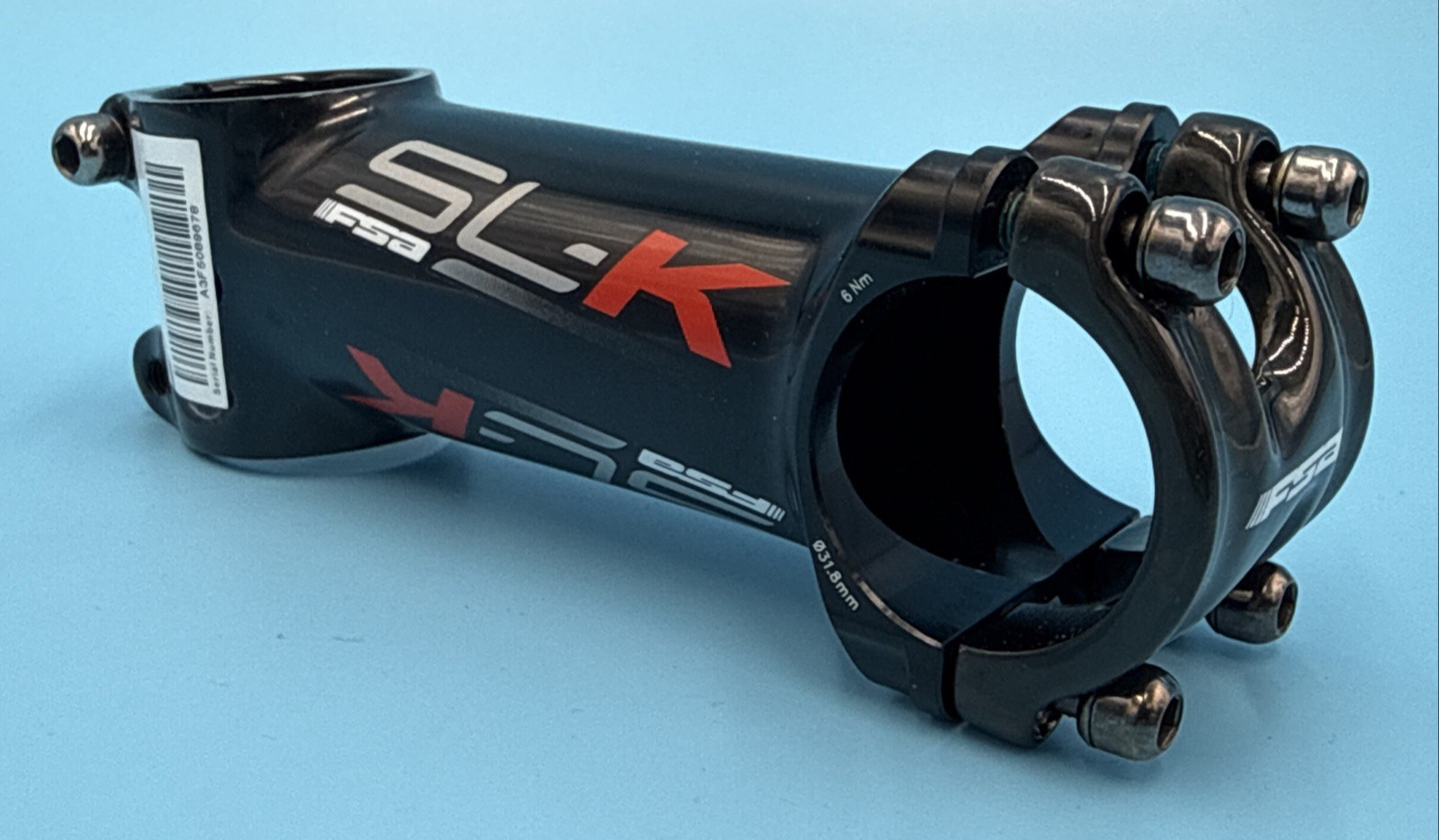 Full Speed Ahead FSA SL-K OS-123 1-1/8″ 100mm 31.8mm Clamp 6° Alloy Stem