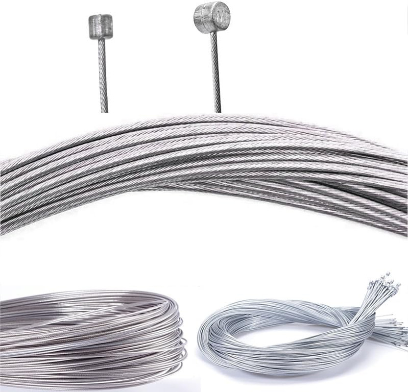 Universal 12 Pack Bike Brake and Shifter Cable Set for Shimano SRAM