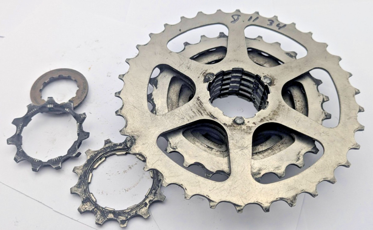 SHIMANO CASSETTE 8 SPEED 8s CS-HG40 11 TOOTH 34 TOOTH MEGA RANGE