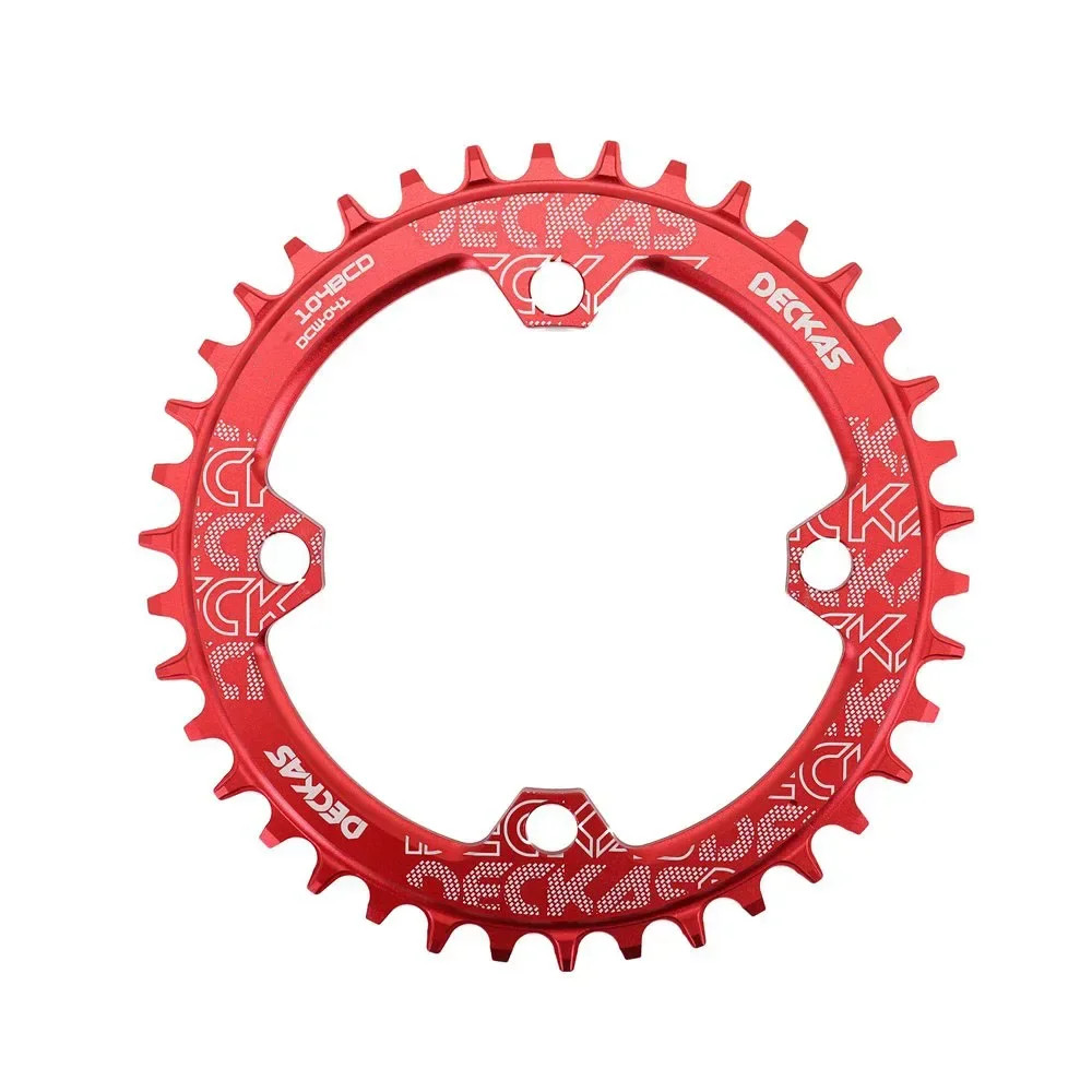 Deckas 104BCD Bike Chainring 30T-50T MTB Road Round Chainwheel Crankset