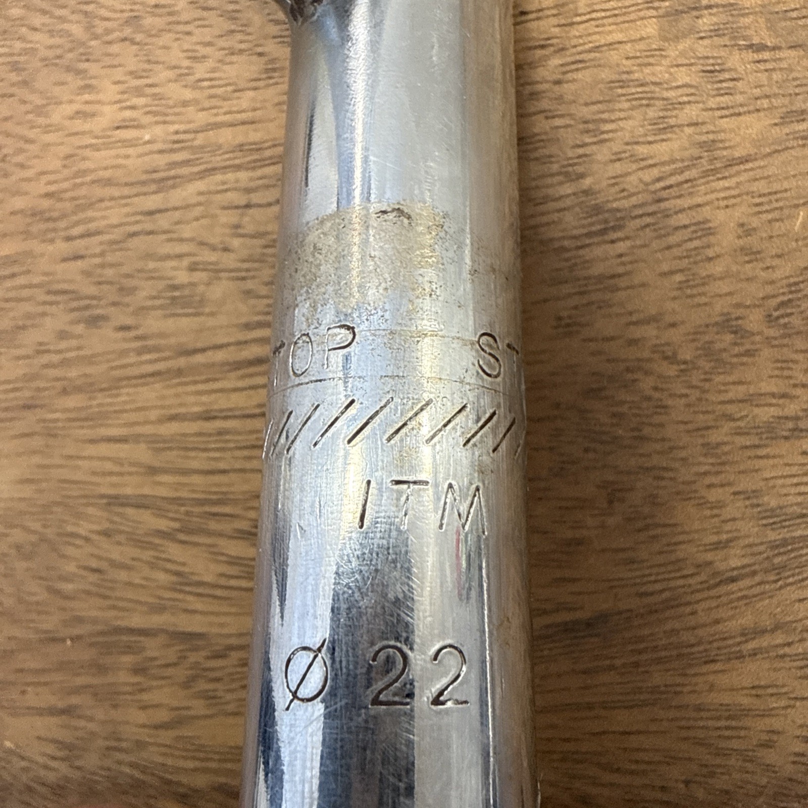 ITM Bianchi Chrome Quill Stem 22mm 85mm 25.4mm