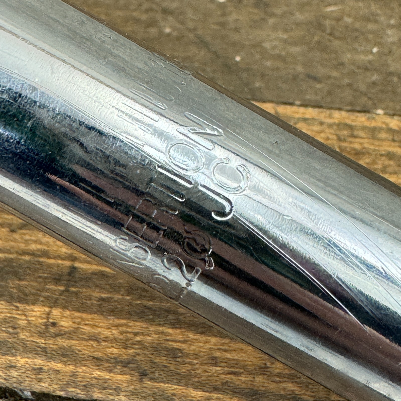 Old School BMX Black Ops Seatpost BENT 4130 Chromoly Steel 22.2 mm CRIMP