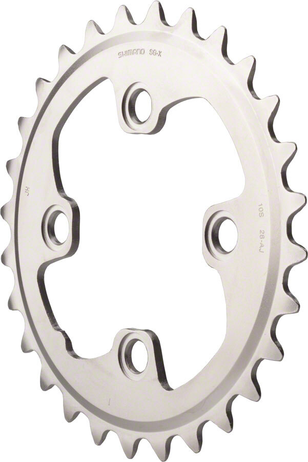Shimano XT M785 Inner Chainring 28t 64 BCD 10-Speed Aluminum Black AJ-type