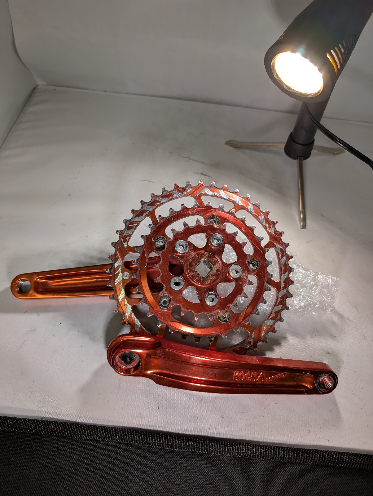 Vintage Kooka Triple Crankset 44/32/22 172.5mm