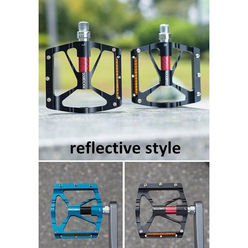 Bicycle Pedals Perlin Anti-slip Aluminum Alloy Mountain Bike Riding Footpegs