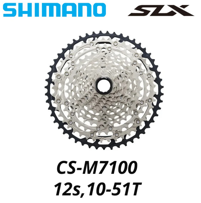 Shimano SLX M7100 1×12-speed Drivetrain Groupset SUNSHINE Cassette Derailleur