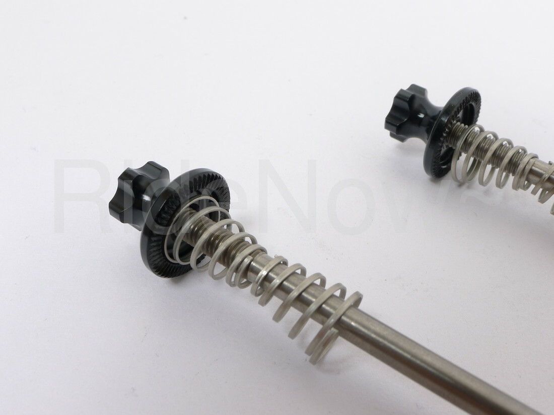 Drop out 9mm,100mm/135mm,Ti Titanium Skewers, MTB bike, 7075 lever 45g Black