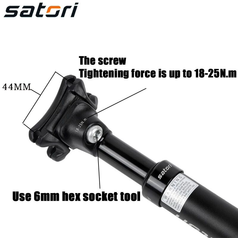 27.2/28.6/30.4/30.9/31.6mm *355MM Electric Driving Shock Absorberseat Seat Tube